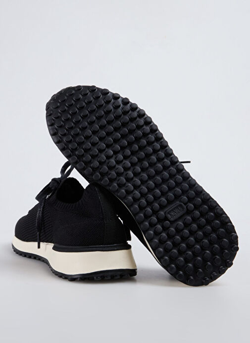 Cotton Bar Siyah Erkek Tekstil Sneaker SOREN - Görsel 5