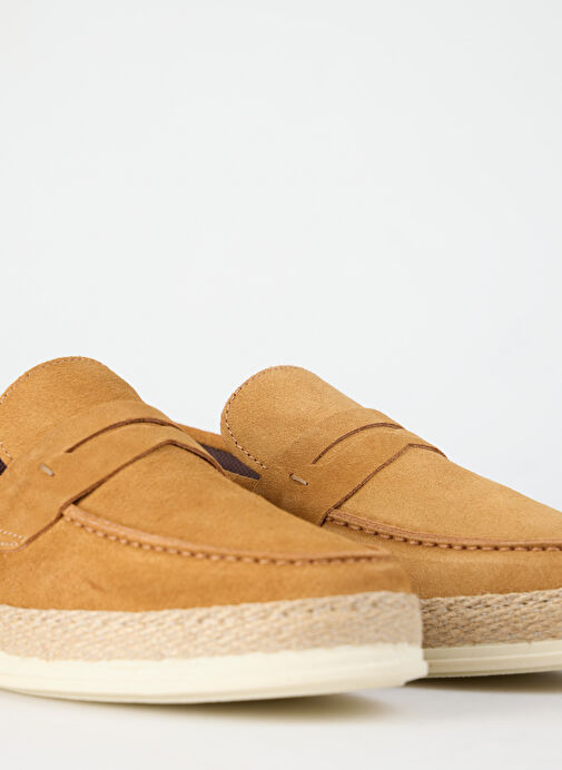 Cotton Bar Taba Erkek Süet Günlük Ayakkabı MILO - Görsel 6