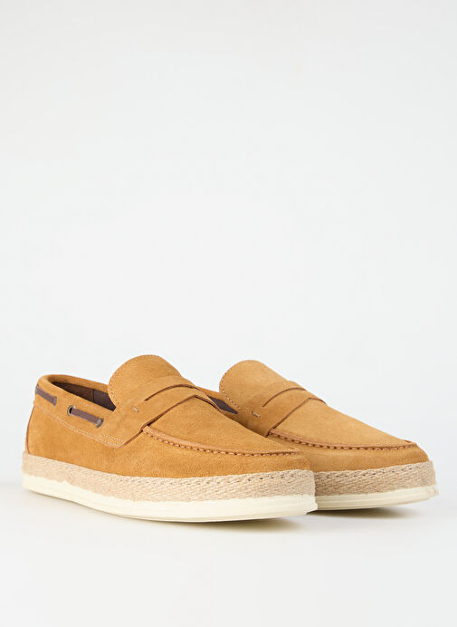 Cotton Bar Taba Erkek Süet Günlük Ayakkabı MILO - Görsel 3