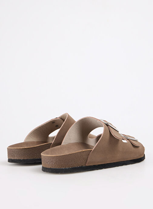 Cotton Bar Vizon Erkek Terlik ENORAY - Görsel 4