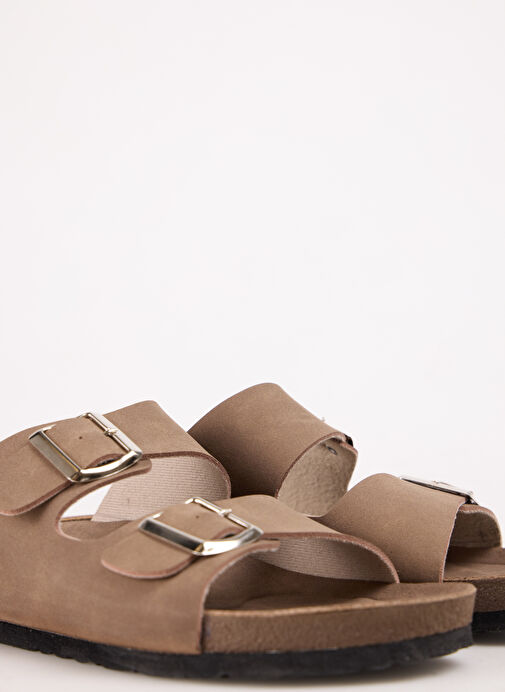 Cotton Bar Vizon Erkek Terlik ENORAY - Görsel 6