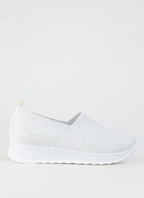 Cotton Bar Beyaz Kadın Sneaker JABREN - Görsel 2