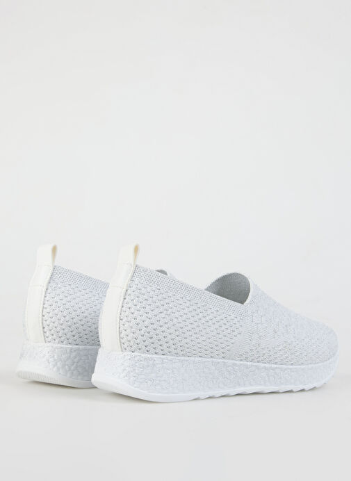 Cotton Bar Beyaz Kadın Sneaker JABREN - Görsel 4