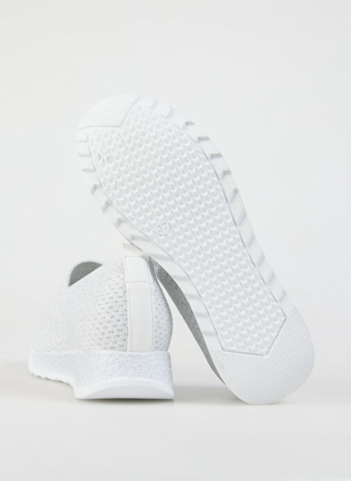 Cotton Bar Beyaz Kadın Sneaker JABREN - Görsel 5