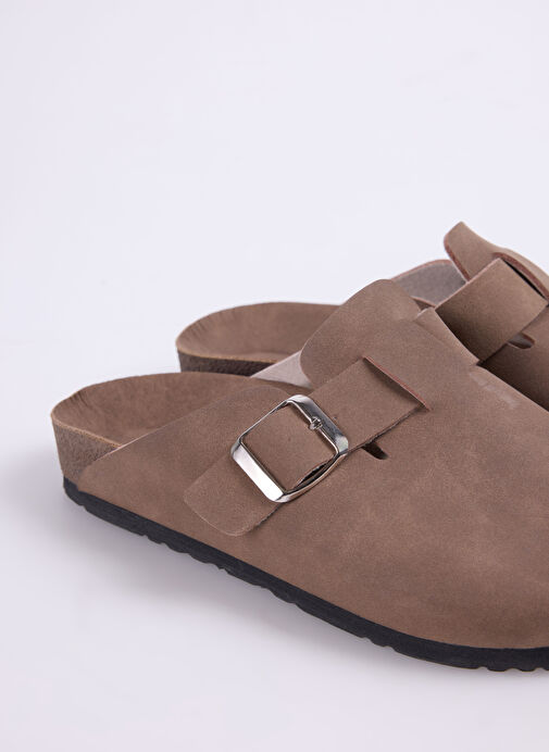 Cotton Bar Vizon Kadın Terlik ALBIN - Görsel 6