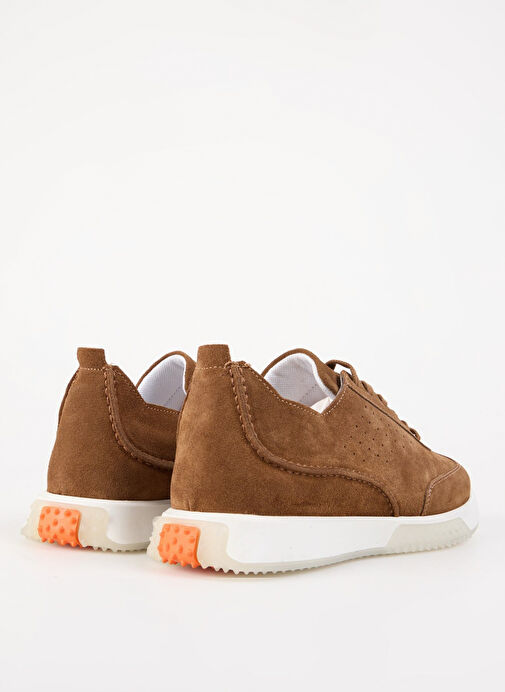 Cotton Bar Taba Erkek Süet Sneaker TROY-SAUL - Görsel 4