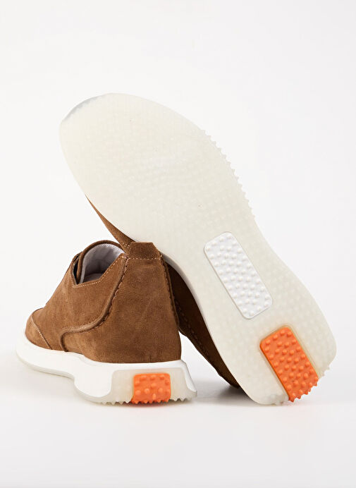 Cotton Bar Taba Erkek Süet Sneaker TROY-SAUL - Görsel 5