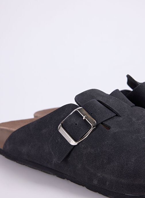 Cotton Bar Siyah Erkek Terlik MAYISON - Görsel 6