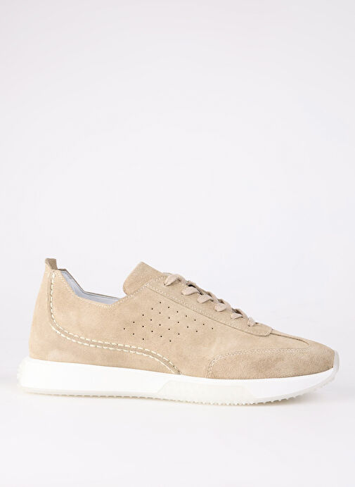 Cotton Bar Bej Erkek Süet Sneaker TROY-SAUL - Görsel 2