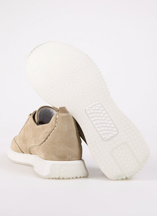 Cotton Bar Bej Erkek Süet Sneaker TROY-SAUL - Görsel 5