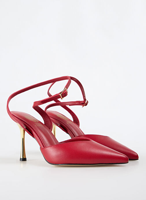 Vince Camuto Kırmızı Kadın Deri Stiletto D-FINBAR - Görsel 3