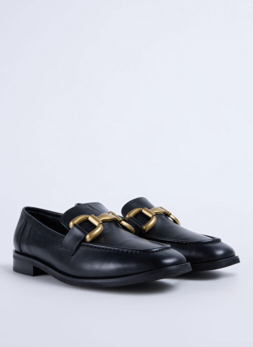 Vince Camuto Siyah Kadın Deri Loafer D-RENA - Görsel 3