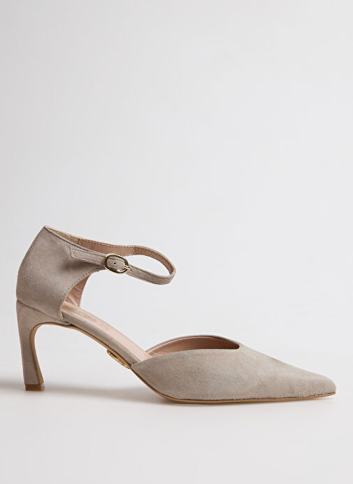Vince Camuto Bej Kadın Süet Topuklu Ayakkabı D-CLIONA - Görsel 2