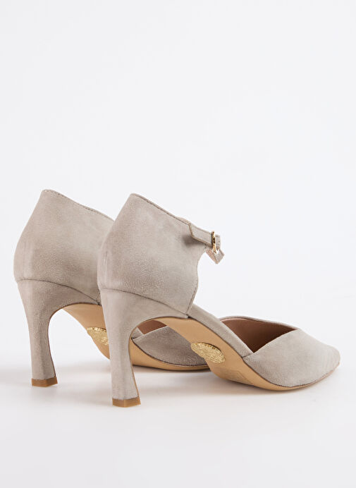 Vince Camuto Bej Kadın Süet Topuklu Ayakkabı D-CLIONA - Görsel 4