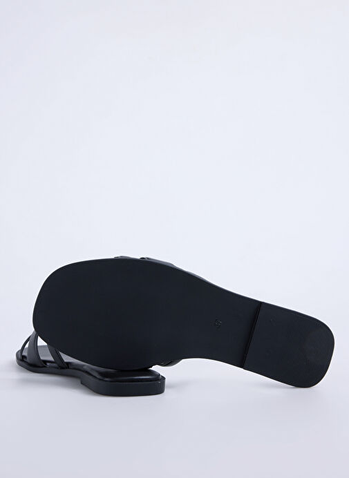 F By Fabrika Siyah Kadın Terlik DERVLA - Görsel 5