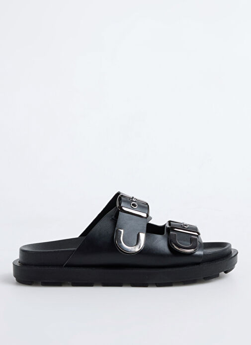 F By Fabrika Siyah Kadın Terlik ALICIA - Görsel 2