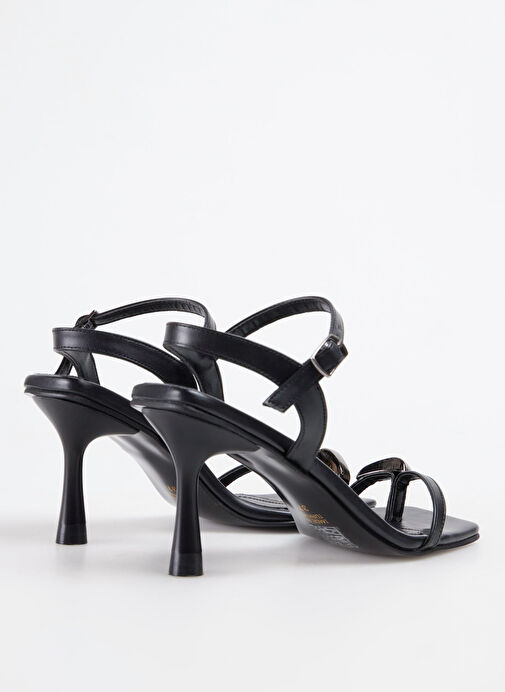 F By Fabrika Siyah Kadın Topuklu Ayakkabı BRIGID - Görsel 4