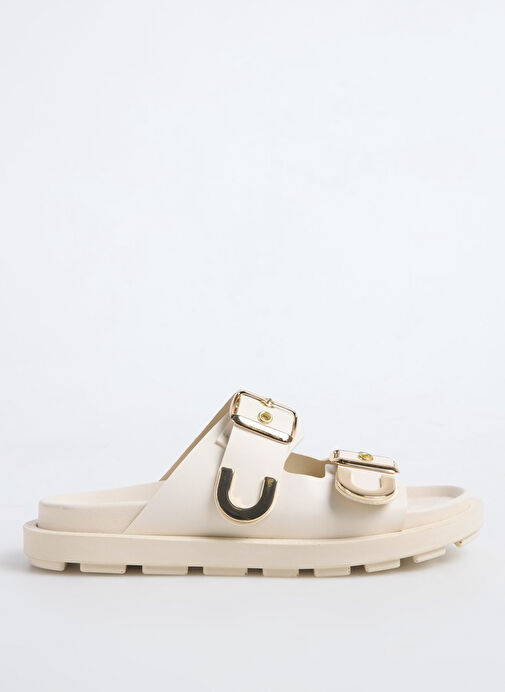 F By Fabrika Bej Kadın Terlik ALICIA - Görsel 2