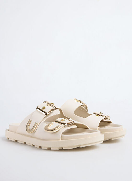 F By Fabrika Bej Kadın Terlik ALICIA - Görsel 3