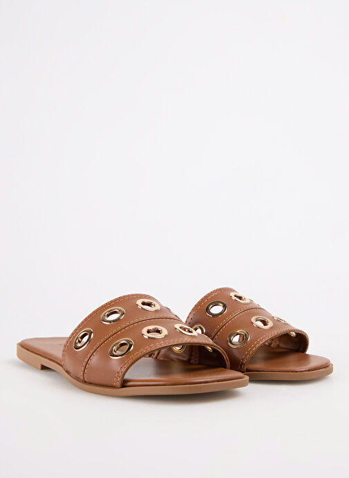 F By Fabrika Taba Kadın Terlik DARECH - Görsel 3