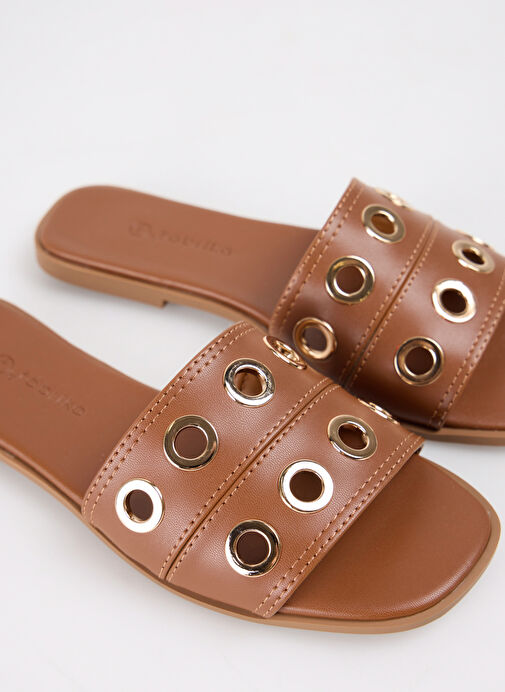 F By Fabrika Taba Kadın Terlik DARECH - Görsel 6