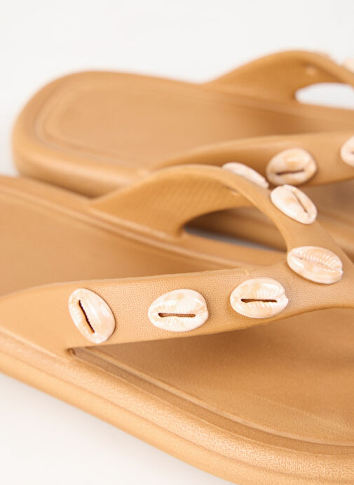 F By Fabrika Taba Kadın EVA Plaj Terliği HELENA - Görsel 6