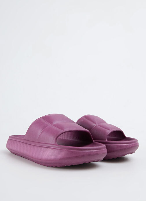 F By Fabrika Mor Kadın Plaj Terliği BONBON - Görsel 3
