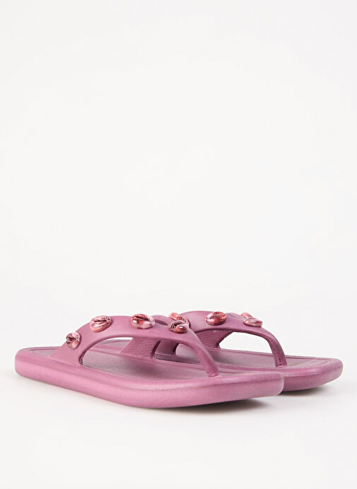 F By Fabrika Mor Kadın EVA Plaj Terliği HELENA - Görsel 3