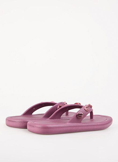 F By Fabrika Mor Kadın EVA Plaj Terliği HELENA - Görsel 4