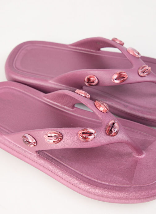 F By Fabrika Mor Kadın EVA Plaj Terliği HELENA - Görsel 6