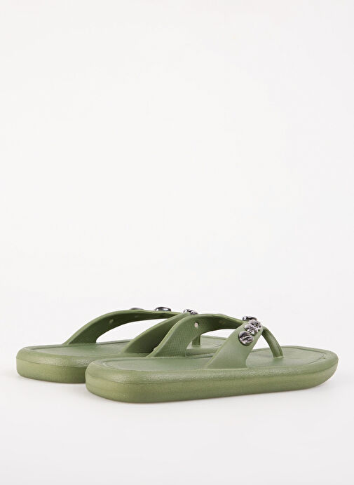 F By Fabrika Haki Kadın EVA Plaj Terliği HELENA - Görsel 4