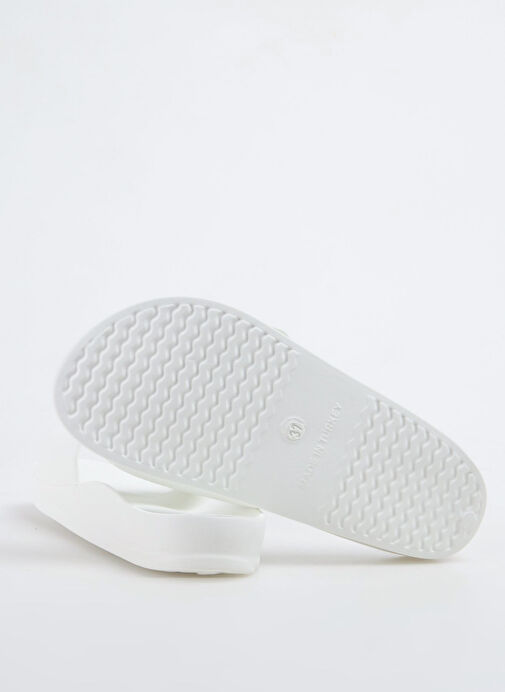 F By Fabrika Beyaz Kadın Plaj Terliği HAVEN - Görsel 5