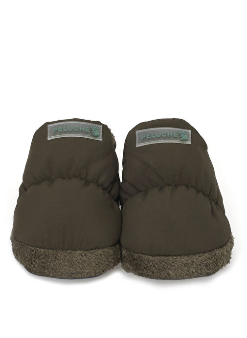 Peluche Haki Erkek Ev Terliği PAR-EHİ - Görsel 2