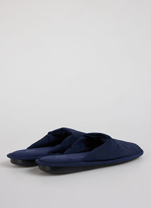 Peluche Lacivert Erkek Ev Terliği ÇANPAR-ELT - Görsel 4