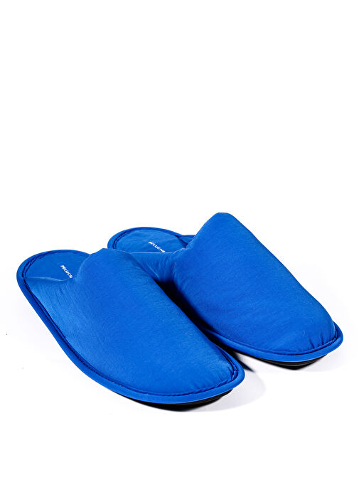 Peluche Mavi Erkek Ev Terliği ÇANPAR-ESİ - Görsel 3