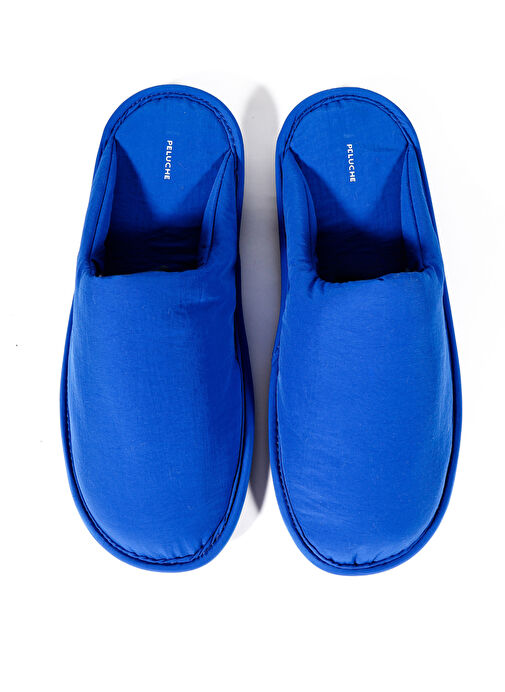 Peluche Mavi Erkek Ev Terliği ÇANPAR-ESİ - Görsel 5