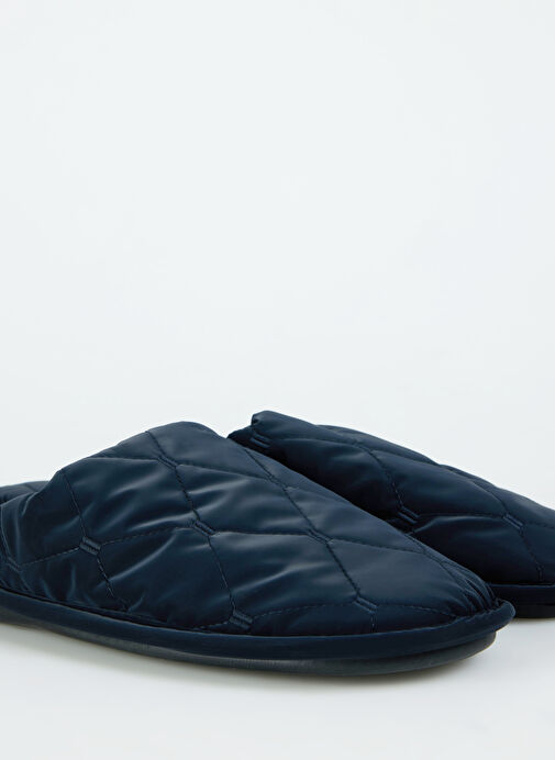 Peluche Lacivert Erkek Ev Terliği ÇAN-EBLT - Görsel 6