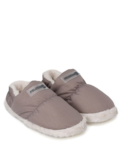 Peluche Gri Kadın Panduf PAR-KKM - Görsel 2