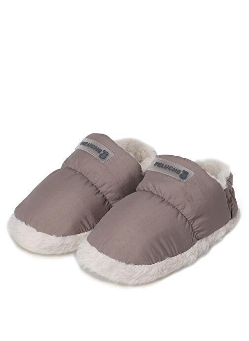 Peluche Gri Kadın Panduf PAR-KKM - Görsel 3