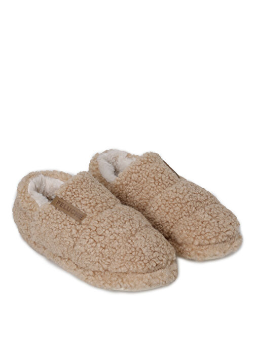 Peluche Deve Tüyü Kadın Panduf TED-KCL - Görsel 2