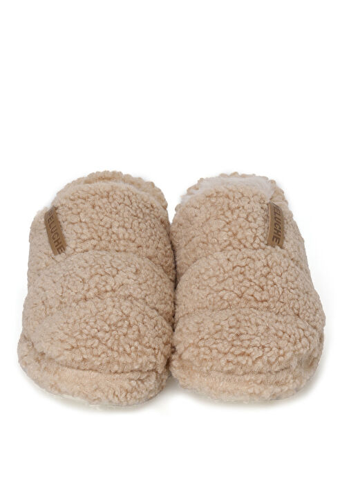 Peluche Deve Tüyü Kadın Panduf TED-KCL - Görsel 4