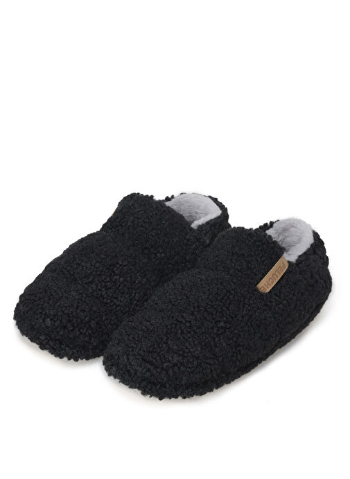 Peluche Siyah Kadın Panduf TED-KAT - Görsel 3