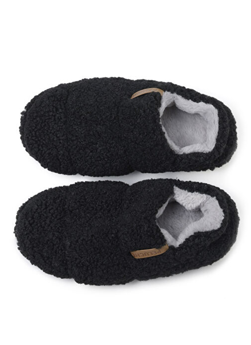 Peluche Siyah Kadın Panduf TED-KAT - Görsel 6