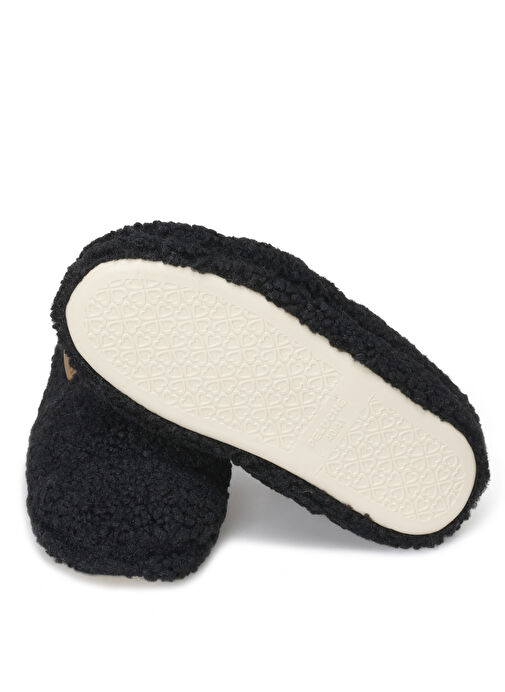 Peluche Siyah Kadın Panduf TED-KAT - Görsel 7