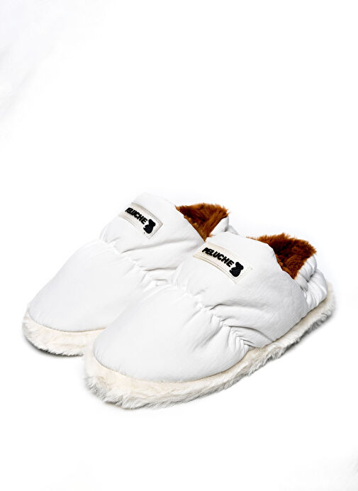 Peluche Beyaz Kadın Panduf PAR-KBZ - Görsel 3