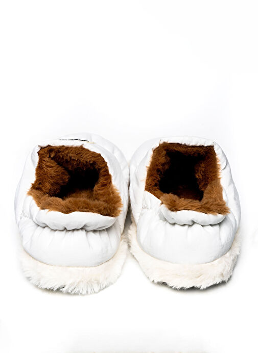 Peluche Beyaz Kadın Panduf PAR-KBZ - Görsel 5