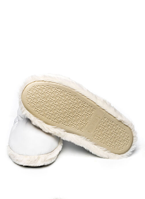 Peluche Beyaz Kadın Panduf PAR-KBZ - Görsel 7