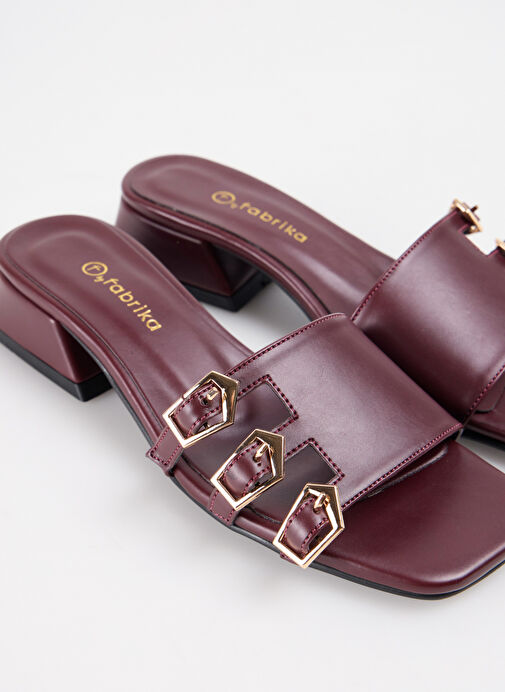 F By Fabrika Topuklu Terlik - Görsel 6