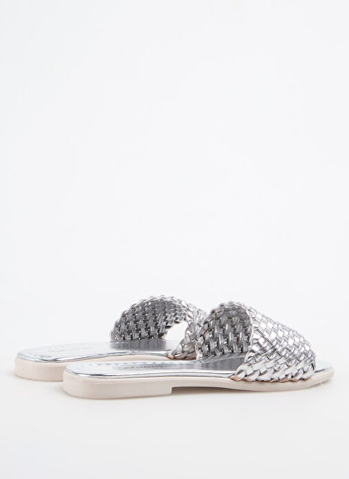 F By Fabrika Gri Kadın Terlik NENSI - Görsel 4