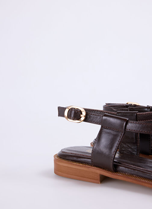 Vince Camuto Kahverengi Kadın Deri Sandalet D-LORNA - Görsel 6